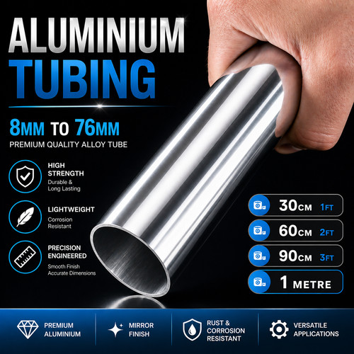 Aluminium round tube pipe all - aluminium,