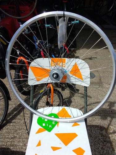 Bicycle wheel front - bicycle,