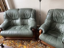 Leather 3 Piece Suite