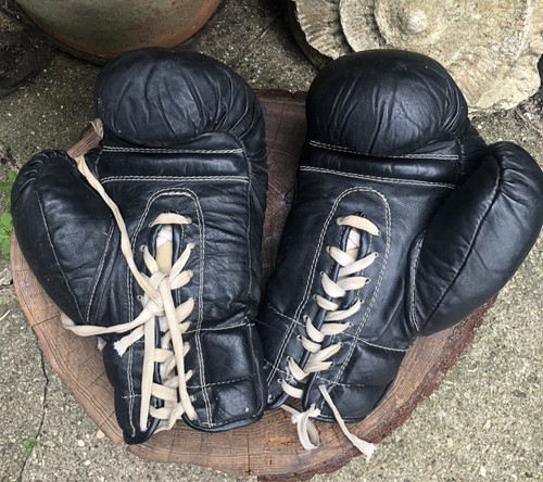 Boxing gloves vintage english - gloves,