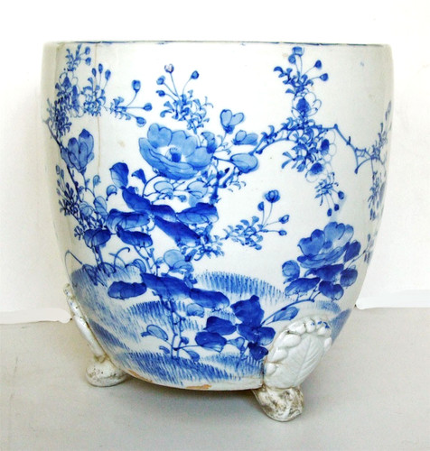 Antique jardiniere japanese - antique,