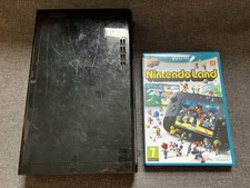 Nintendo Wii U 32GB Black Console Game, No Cables & Untested - May/May Not Work