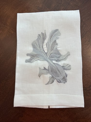 Anali linen guest towel - anali,
