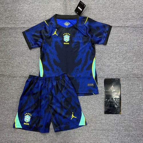 Kids boys girls brazil away - girls,