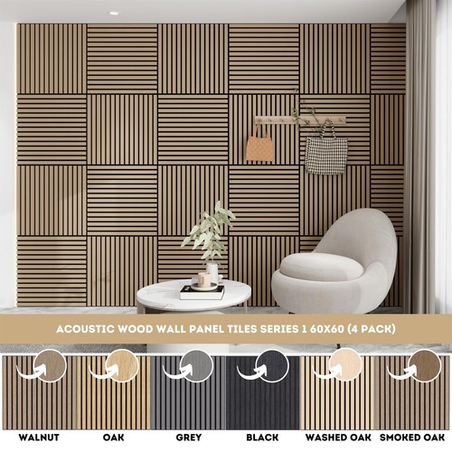 Acoustic wall wood - wall,