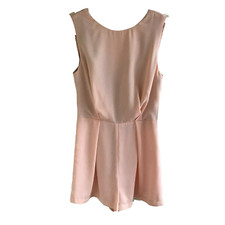 Topshop Nude Playsuit Size 8