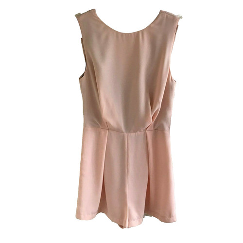 Topshop nude playsuit size - topshop,
