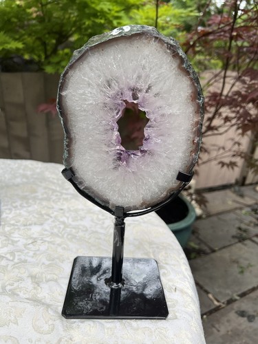 Amethyst portal ring donut - ring,