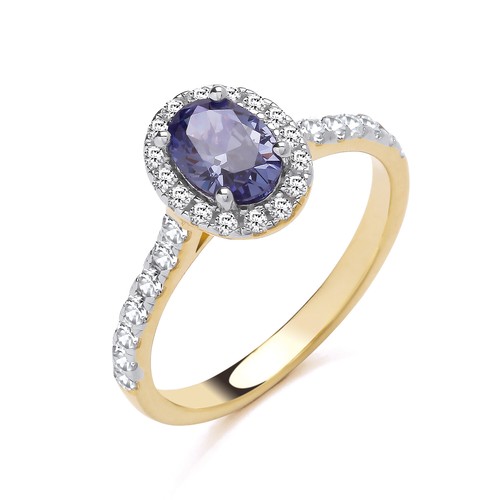 9ct yellow gold - gold, silver