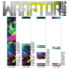 Archery Arrow Wraps - Wraptor Wraps Painted Canvas - 13pk