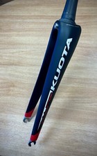 Kuota K-uno carbon forks 1.1/8" - 1.1/2" 100mm QR steerer cut 260mm