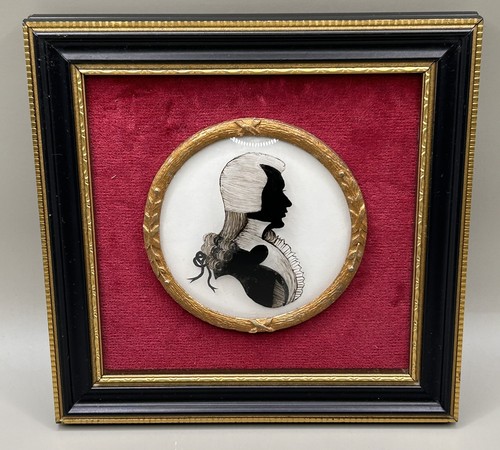 Vintage reverse painted - reverse,
