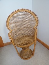 Vintage Peacock Chair Child's