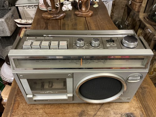 Hitachi radio cassette player - hitachi,