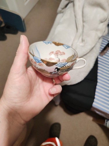 Japanese handpainted tea - japanese,