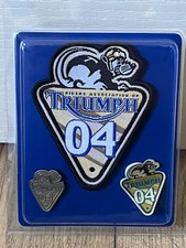 Triumph Motorcycles Riders Association 2004 Patch / Badge Set - New