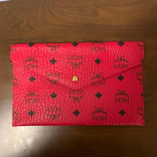 Mcm red pouch novelty - mcm,