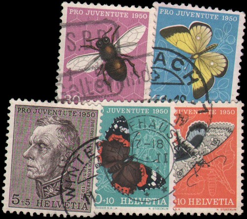 Switzerland b196 b200 set - switzerland,