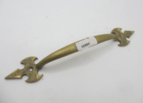 Vintage brass door - brass, handle