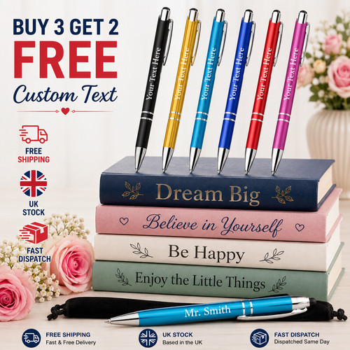 Personalised pen with - personalised, your