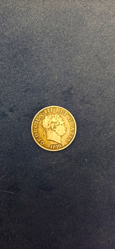 1819 george iii silver - 1819, half