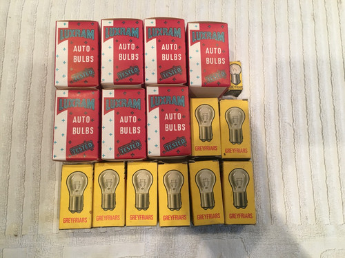 Vintage classic car bulbs - car,