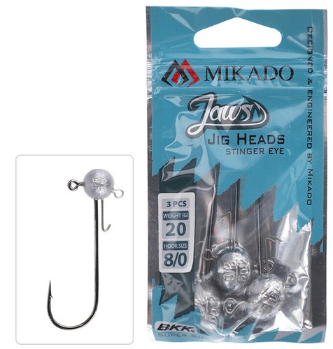 Mikado jaws jig heads - jig, heads.