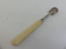 (RefJOH16) Antique silver plated orange peeler bovine cattle bone handle kitchen