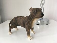 Leonardo Collection Bull Terrier Dog Figure Ornament Resin Figurine