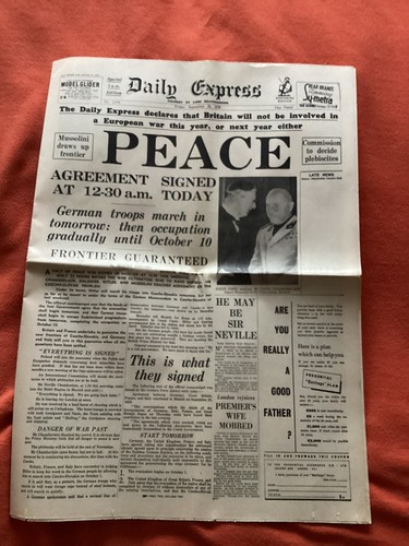 Ww2 peace agreement - ww2,