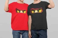 Ninja eyes kids T-shirt design