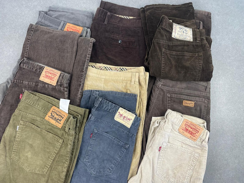 Wholesale job lot corduroy - lot,