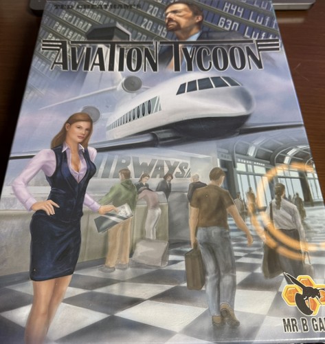 Aviation tycoon board game - board,