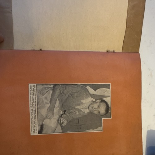 Football scrapbook from late - scrapbook,