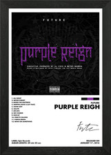 Future Purple Reign Framed