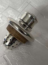 silver-plated stopper with