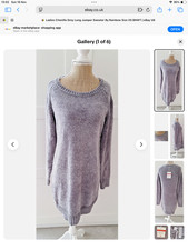Ladies Chenille Grey Long