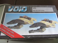 VOID SYNTHA HUNTER KILLER 2000 GRAY BIKES, 2-MODELS, MINT ,MADE OF METAL BOXED .