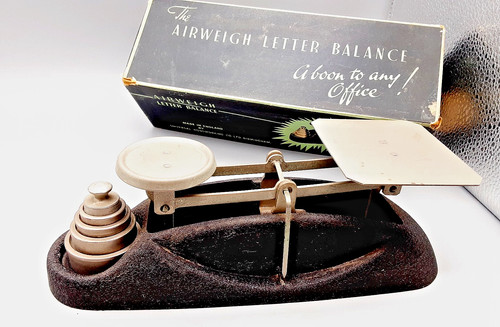 Vintage airweigh letter - airweigh,