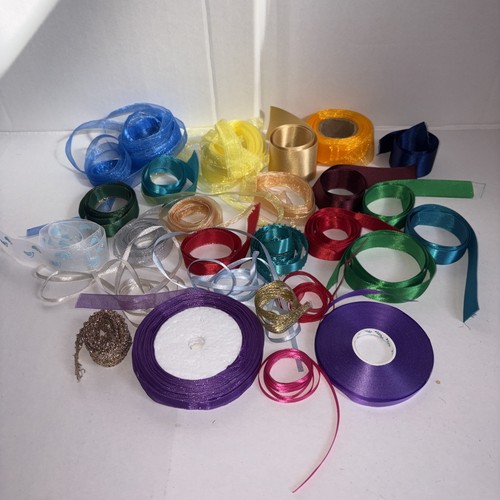 Ribbon job lot assorted - ribbon,