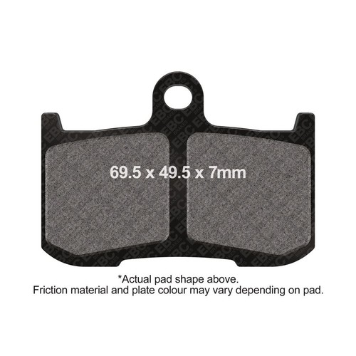 Ebc sintered race - ebc, front