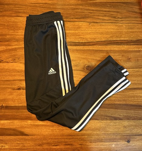 Adidas black athletic joggers - athletic,