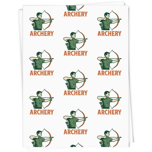Archery hobbyist shooting a - 'archery,
