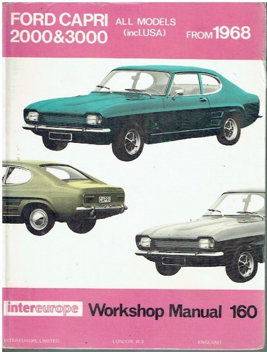 Ford capri mk1 - 2000gt, 3000gt