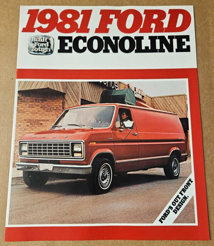 Vintage 1981 ford - ford, econoline
