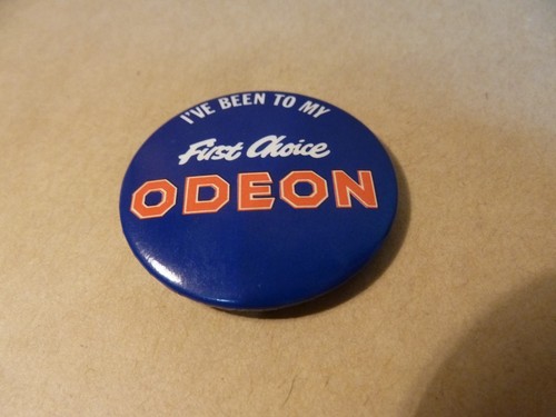 Vintage odeon pin badge - pin,