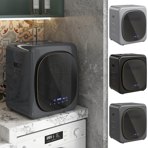 Small vented tumble dryer with - tumble,