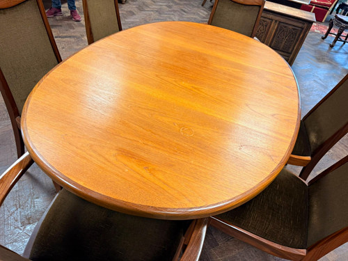 Plan oval extending dining - extending,