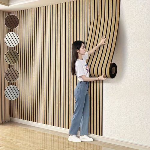 Wood grain panel effect - 3d,