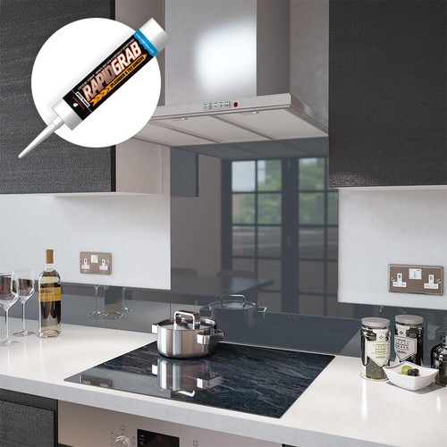 Glass splashbacks anthracite - glass,